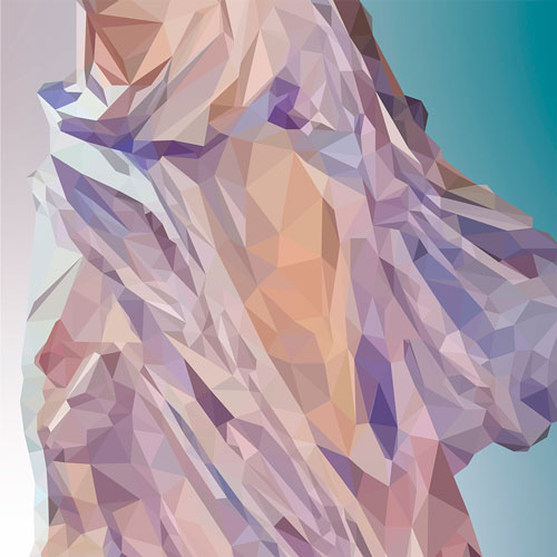 second detail of the low poly